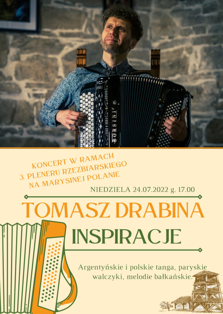 Koncert Akordeonowy Tomasz Drabina. INSPIRACJE 