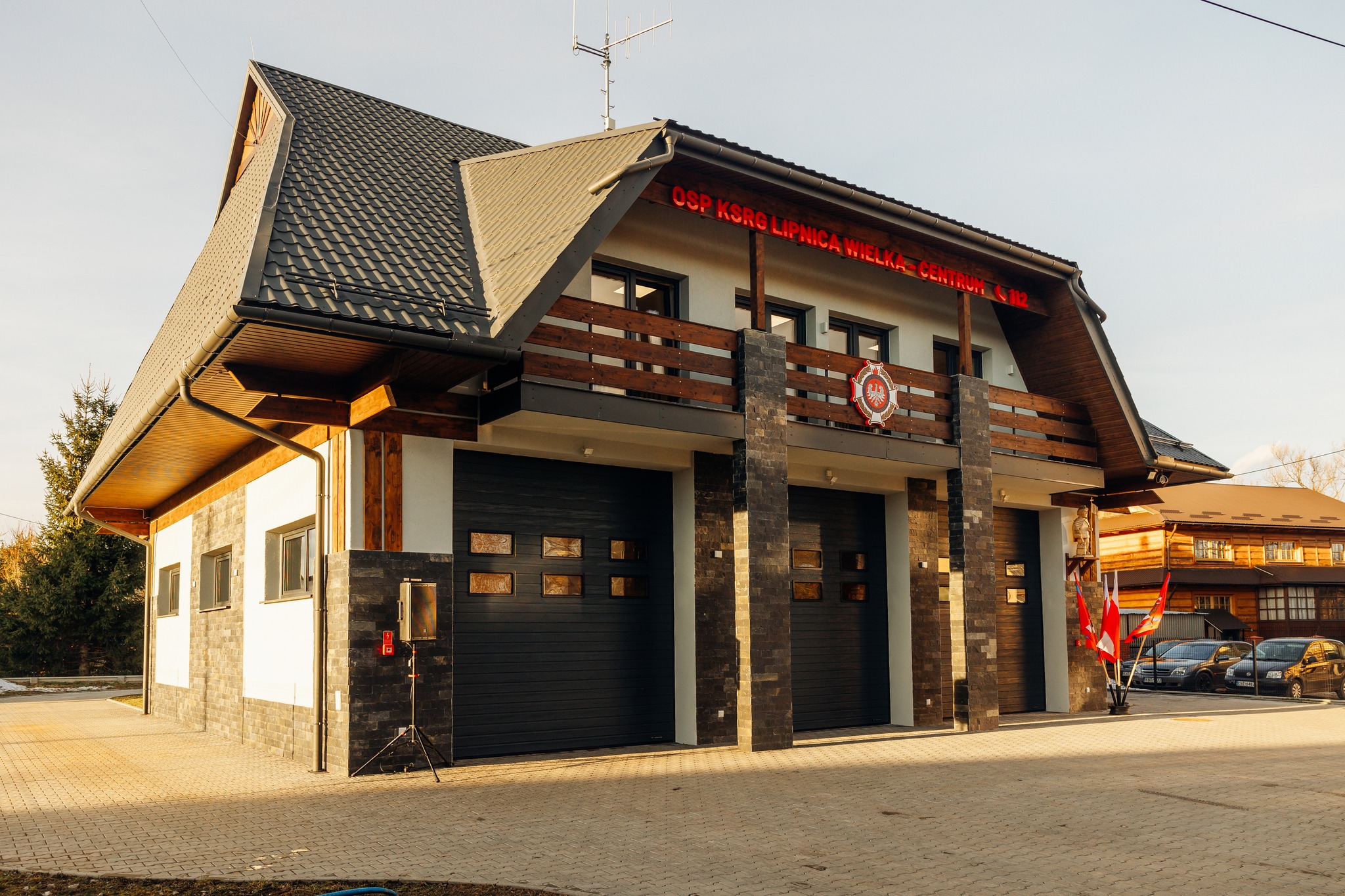 Otwarcie nowej remizy Ochotniczej Straży Pożarnej w Lipnicy Wielkiej - Centrum